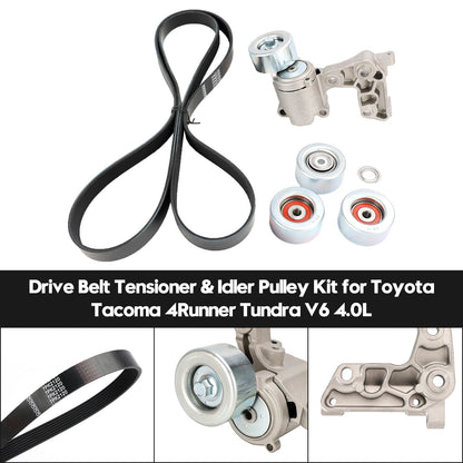 Kit tendicinghia e puleggia tenditrice per Toyota Tacoma 4Runner Tundra V6 4.0L