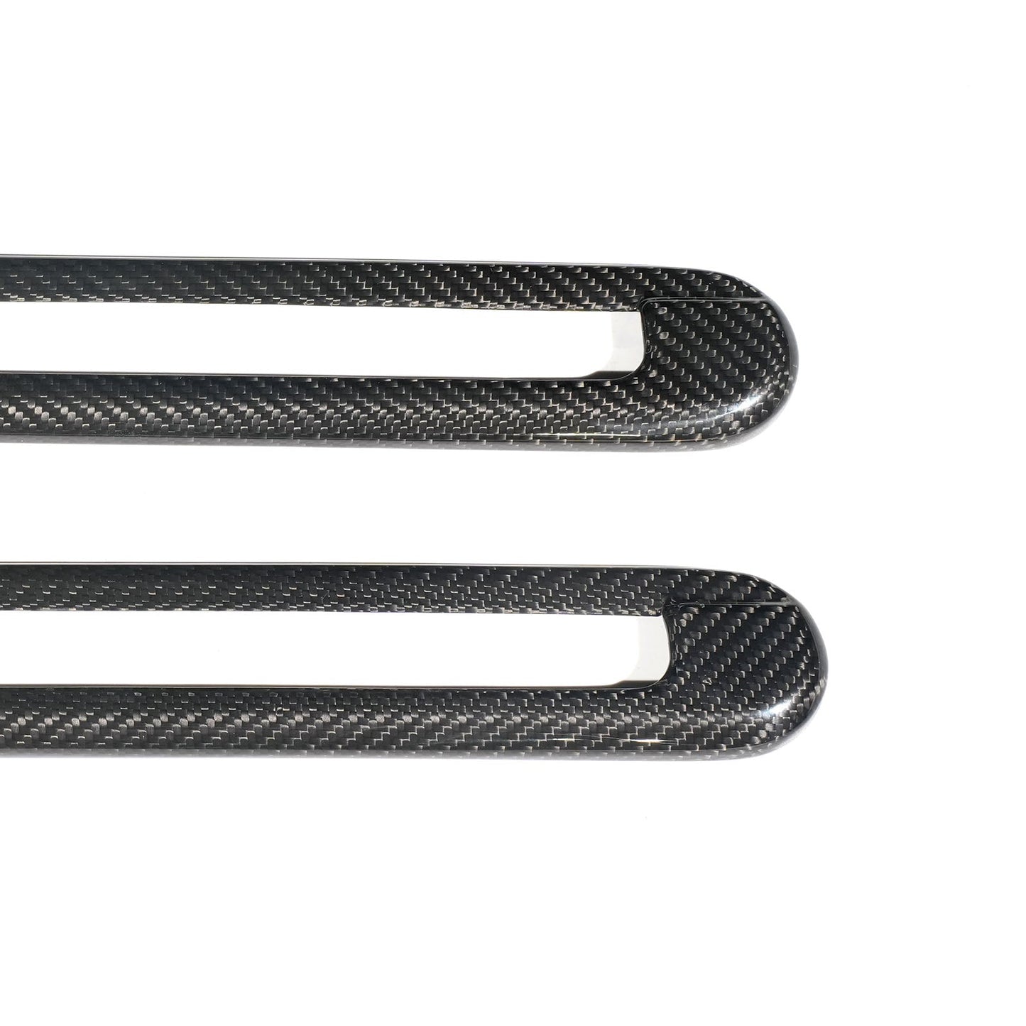 Cornice di finitura per bocchetta d'aria laterale posteriore in fibra di carbonio per Mercedes-Benz Classe G G63 G550 (modelli dal 2025 in poi).