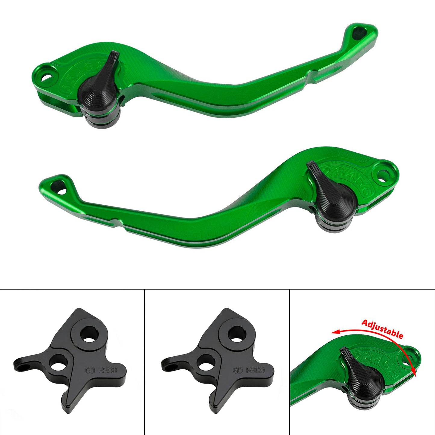 Leva freno frizione corta CNC adatta per KYMCO AK550 2017-2022