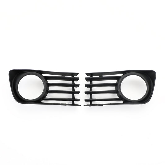 2pcs Bumper Fog Light Grille Grill Trim Cover per Toyota Prius 2004-2009 05 06 07 08 Black