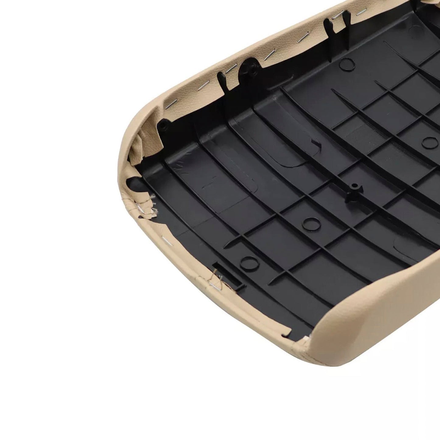 Coperchio della console centrale del bracciolo in pelle beige per Honda Accord 2008-2012