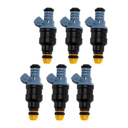 6 pezzi iniettori carburante per BMW Serie 3 E30 E36 2.5L 1.8L 87-97 Ford 0280150715