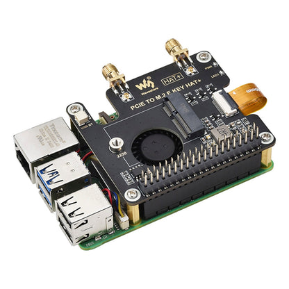 Scheda di espansione PCIe per Raspberry Pi 5 a M.2 E Key per scheda di rete wireless NGFF