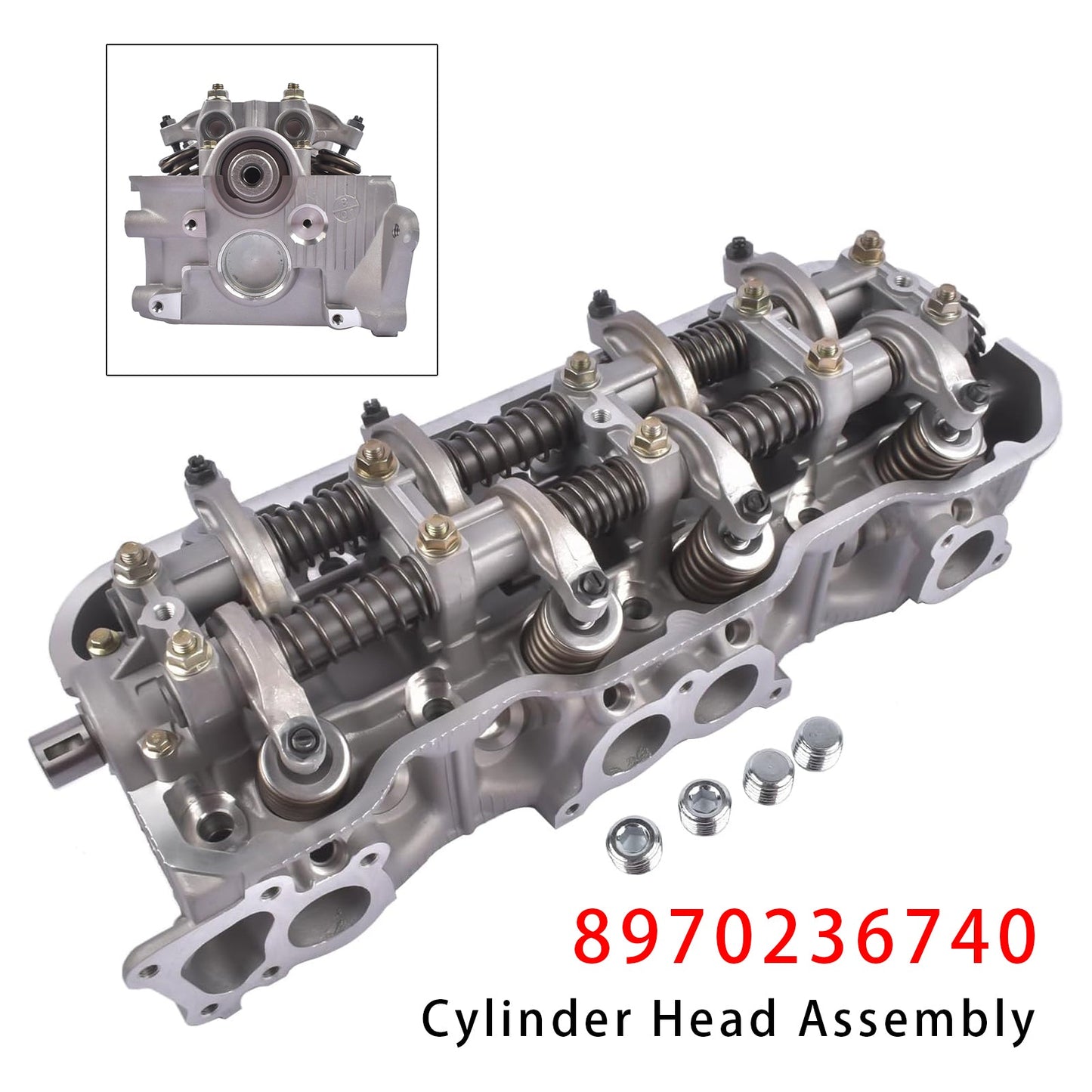 1991-1997 Per ISUZU RODEO 2.6L 2559CC L4 SOHC, (8 VALVOLE), CODICE MOTORE 4ZE1 Testata cilindro 30658305A