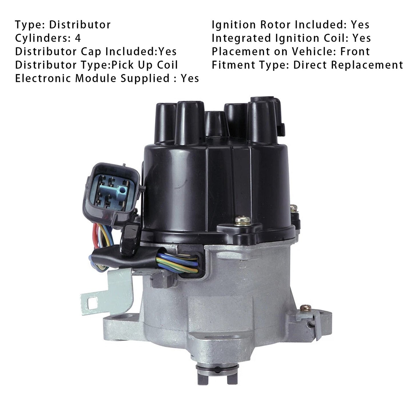 Distributore di accensione 30100-P2E-A01 per Honda Civic 1996-1998 Civic del Sol 1.6L