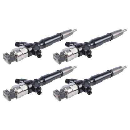 Iniettori di carburante (4 pezzi) per Toyota Hilux Hiace 2KD-FTV 2.5L Motore 095000-8530