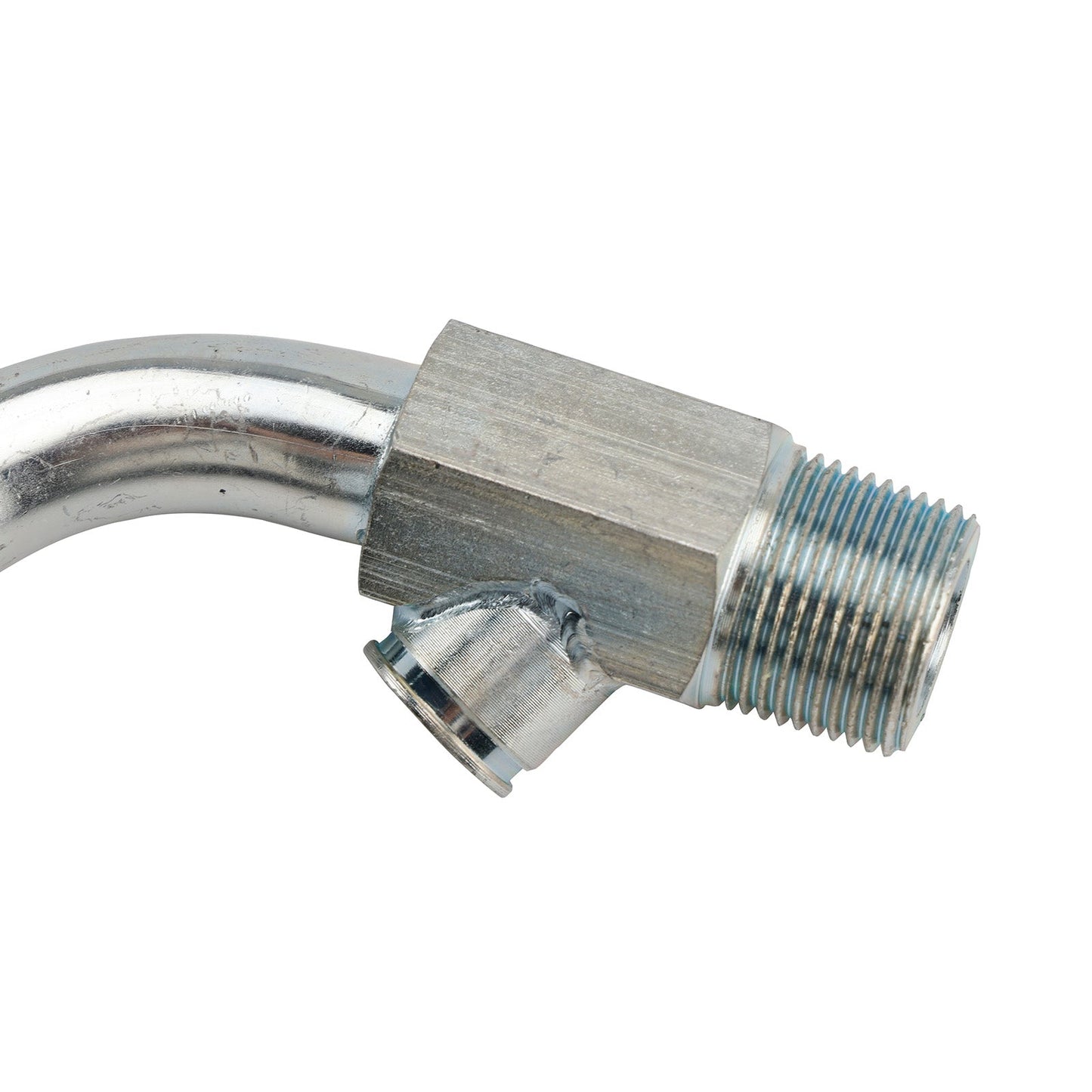 Tubo di raccordo a gomito per sensore di temperatura del liquido di raffreddamento, compatibile con Ford F-150, F-250, F-350 dal 1985 al 1997.