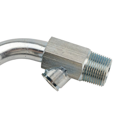 Tubo di raccordo a gomito per sensore di temperatura del liquido di raffreddamento, compatibile con Ford F-150, F-250, F-350 dal 1985 al 1997.