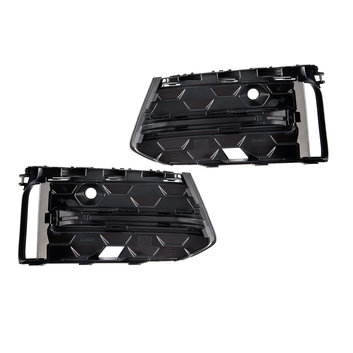 Griglia fendinebbia paraurti anteriore Audi A6 C8PA S-Line S6 2023+ nera (2 pezzi)