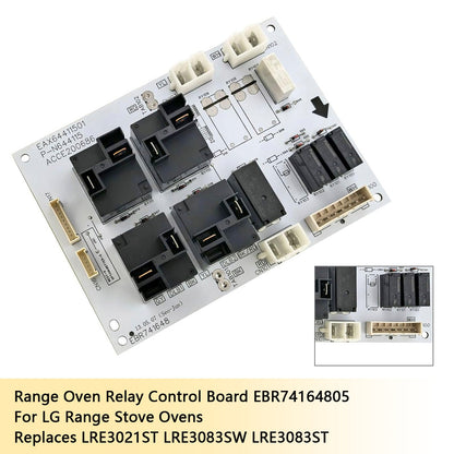 Scheda di controllo relè EBR 74164805 per fornelli/stufe/forni LG