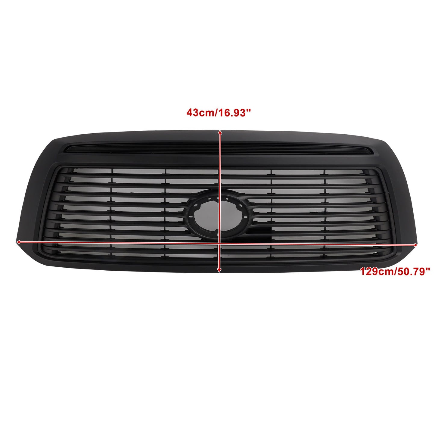 Griglia paraurti anteriore nera opaca per Toyota Tundra 2010-2013