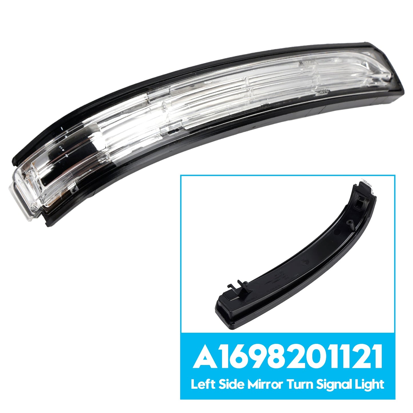 Indicatore di direzione specchietto laterale sinistro per Mercedes-Benz W169 W245 A1698201121