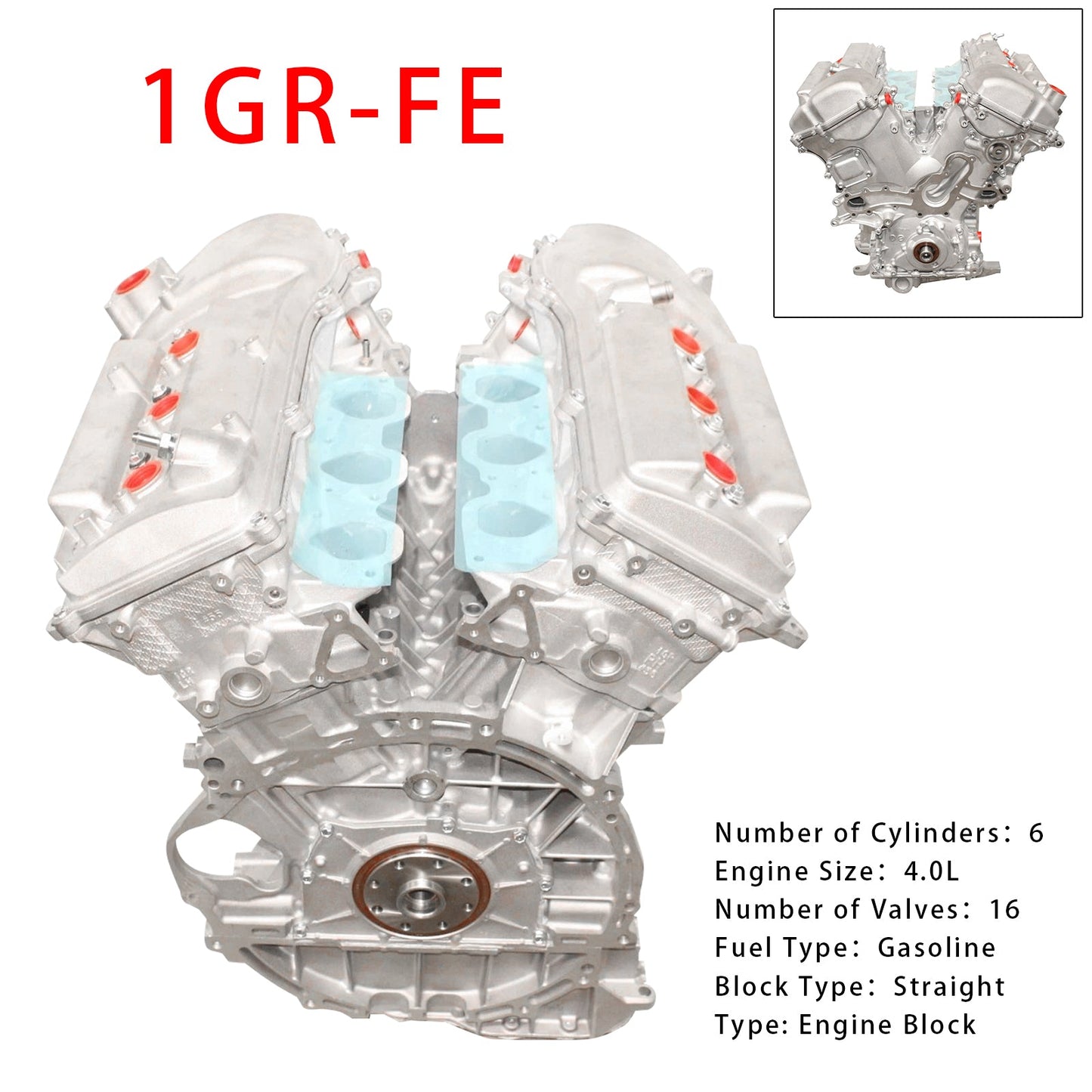 Motore nuovo di zecca 1GR-FE 4.0L 6 cilindri per Toyota Tacoma 2005-2015 05-09 Tundra