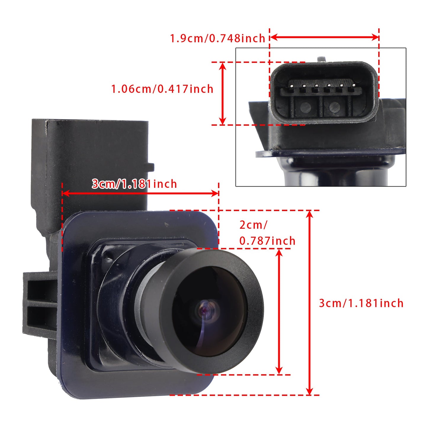 Telecamera di retromarcia posteriore per Ford Kuga 2013-2017, assistenza al parcheggio DV4T-19G490-AB