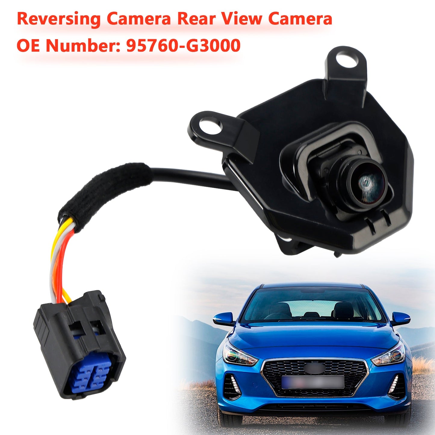 Telecamera per la retromarcia Telecamera posteriore 95760-G3000 per Hyundai i30 2016-2021