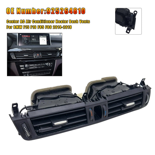Bocchette di ventilazione del cruscotto del climatizzatore centrale 925264810 per BMW F15 F16 2015-2018