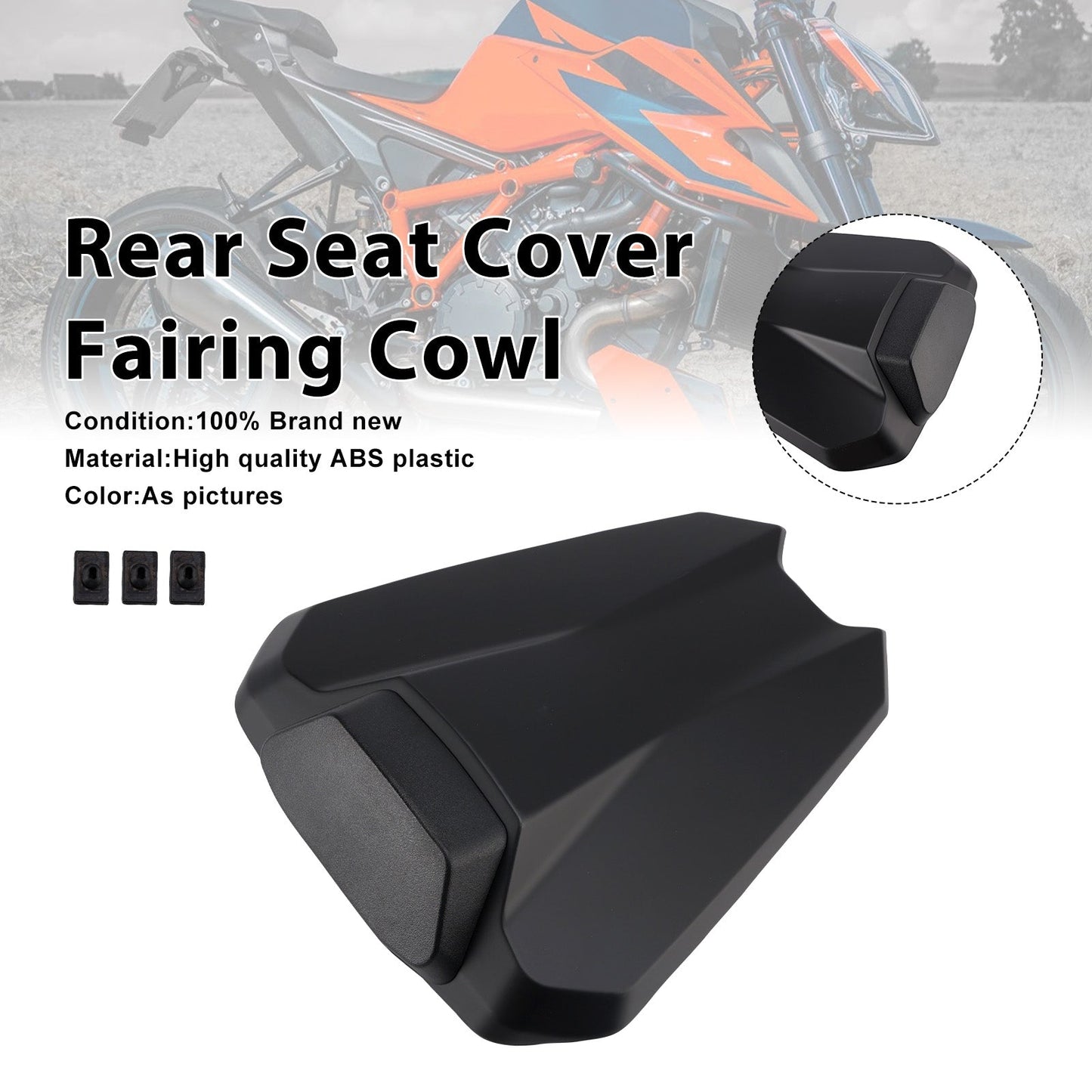 2020-2023 Per 1290 Super Duke R Copertura sedile posteriore cupolino