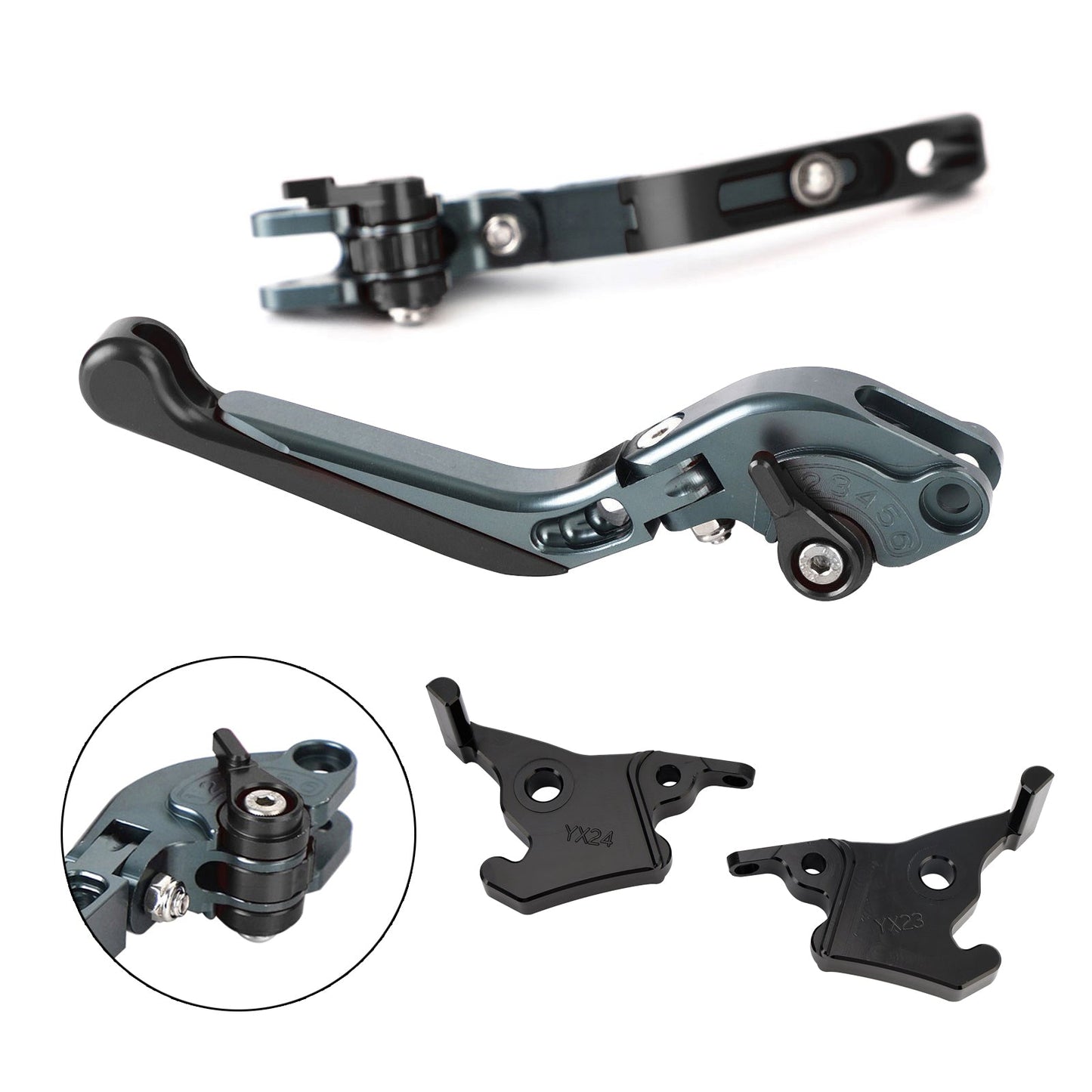 Leva freno frizione regolabile adatta per YAMAHA XMAX 300 2023-2025