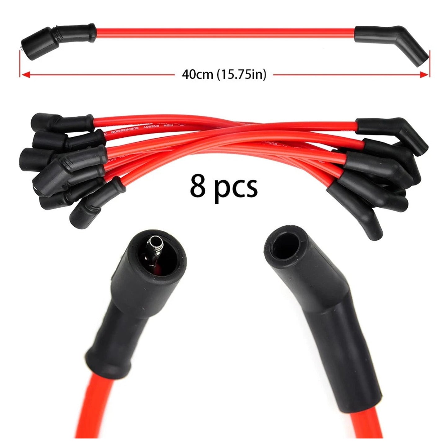 8 Bobine di accensione + 16 Candele + 8 Fili UF834 UF865 Per Ford F-250 F-350 E-450