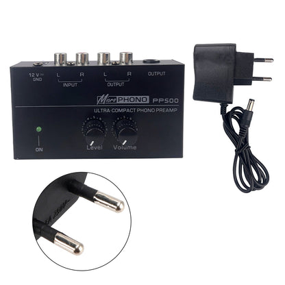 Preamplificatore Phono PP500 con controllo del volume per giradischi LP