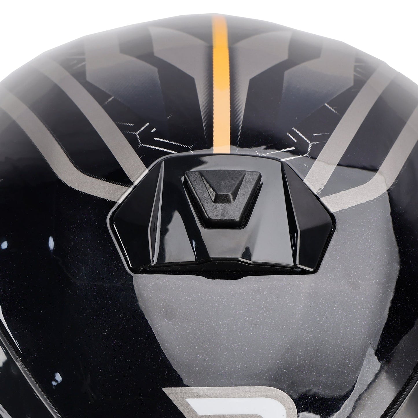Casco da moto DOT per adulti Street Integrale Arancione