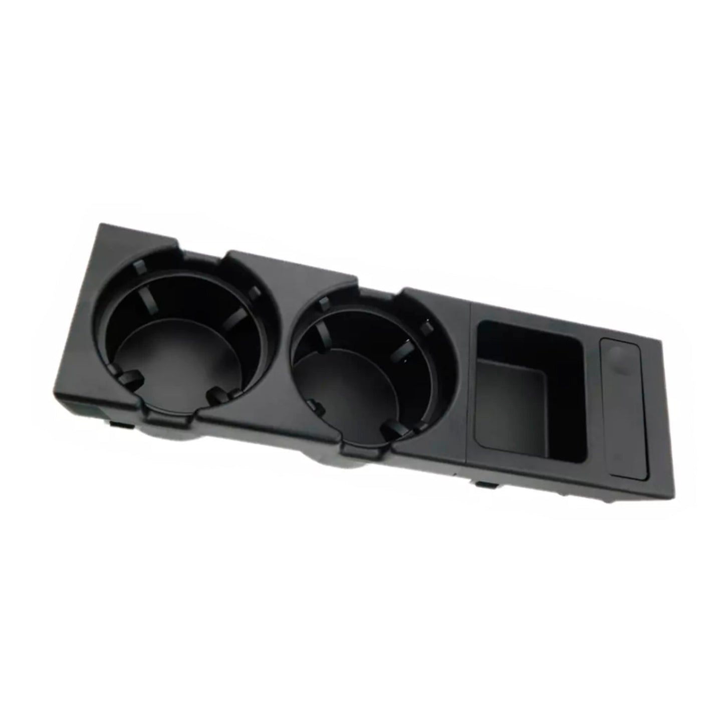 Portabicchieri e portamonete per console centrale anteriore nera 51168217953 per BMW E46