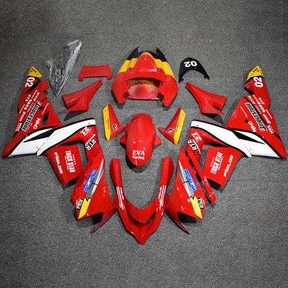 Kit carenatura iniezione in plastica ABS adatto per Kawasaki ZX10R 2004-2005