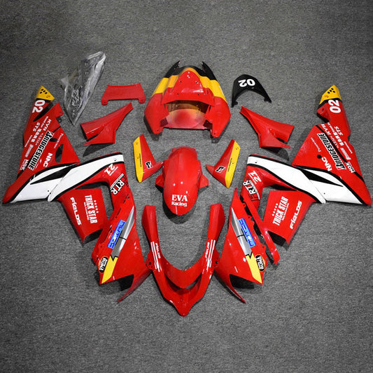 Kit carenatura iniezione in plastica ABS adatto per Kawasaki ZX10R 2004-2005