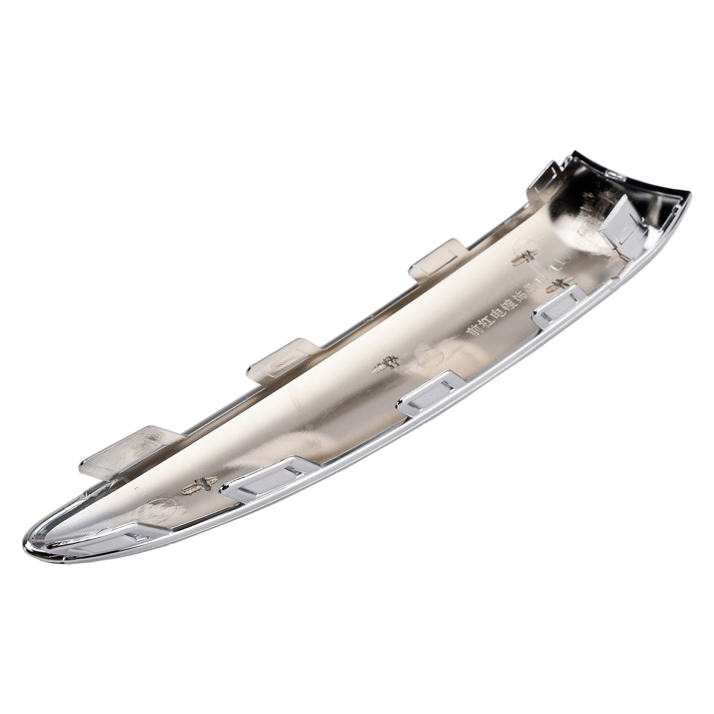 Modanatura paraurti anteriore sinistra Fiat 500 Lounge 2015.08-2020 cromata 735642306
