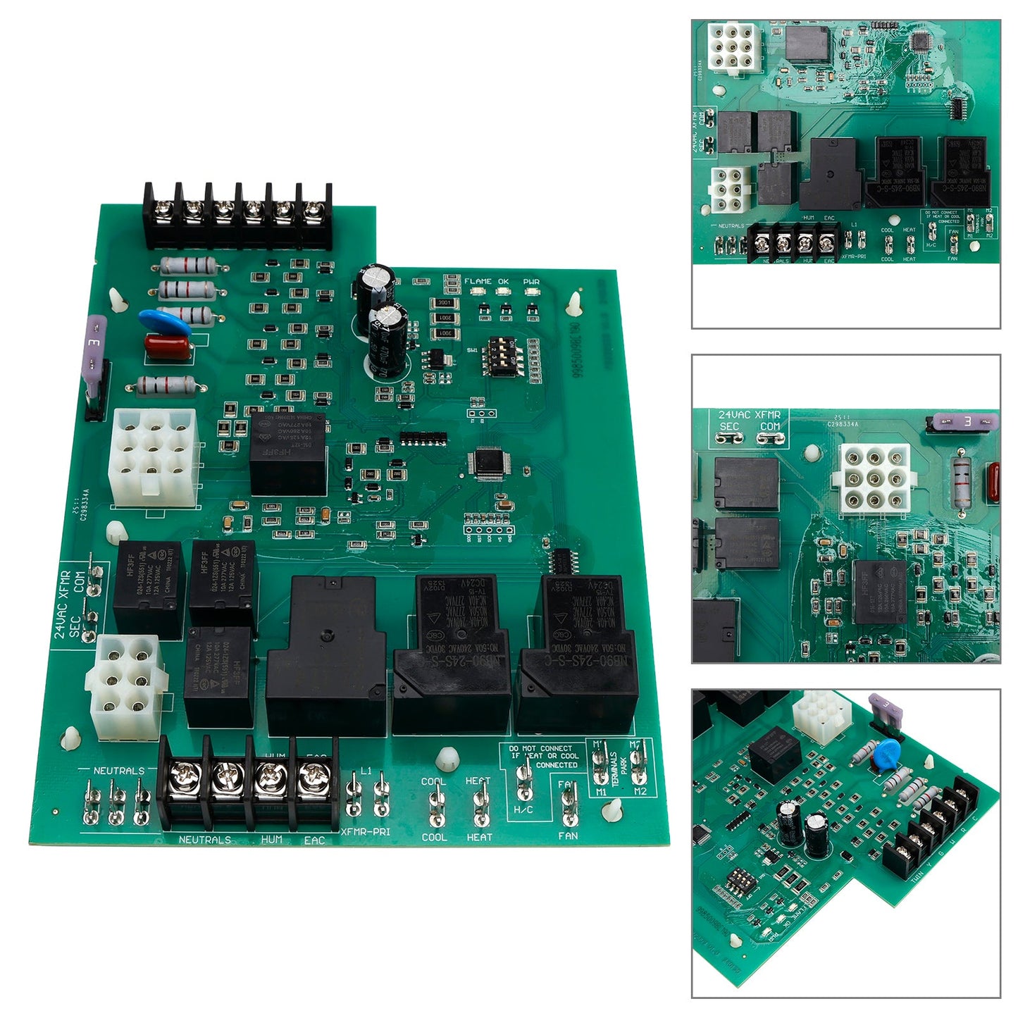 Scheda di controllo della fornace 1012920A compatibile con Rheem 62-24084-82 2-24084-02