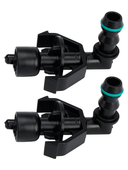 1 paio di ugelli lavavetri per fari anteriori 61678044541 per BMW M3 2005-2013