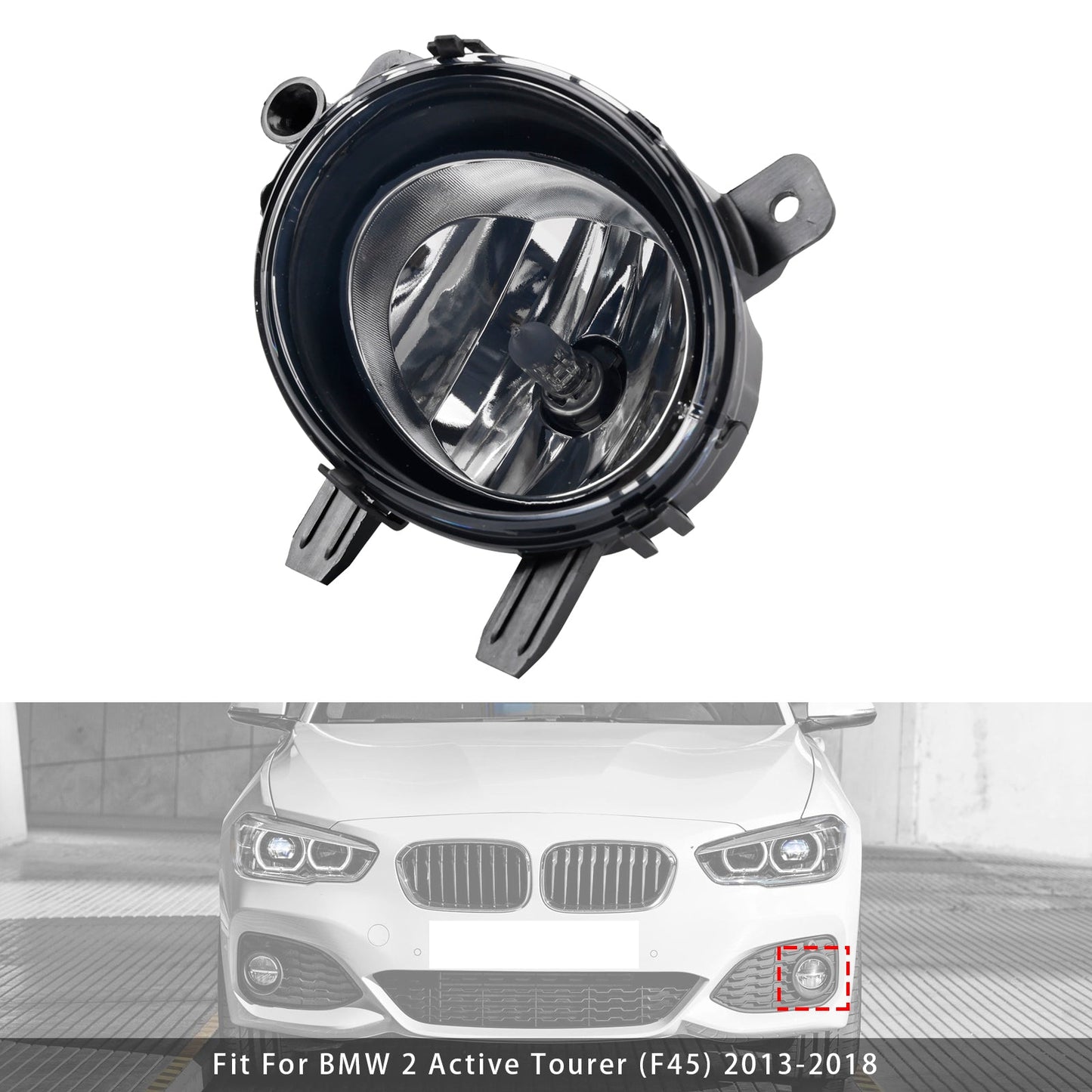 1 faro fendinebbia anteriore sinistro con lampadine per BMW F20 F21 F30 F31 F80 2011-2019