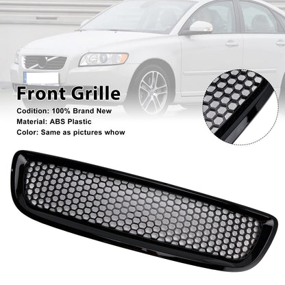 Griglia a nido d'ape per paraurti anteriore nero lucido Volvo S40 V50 2008-2012