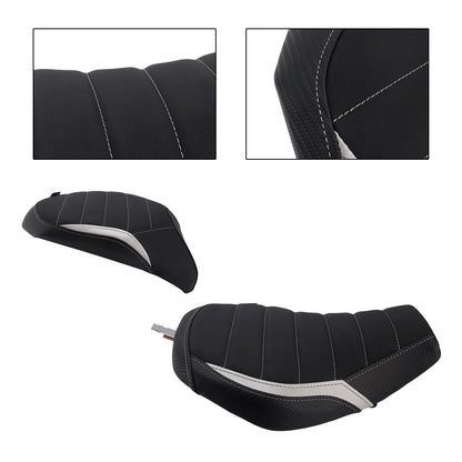Kit di sedili posteriori grigio per conducente e passeggero per Kawasaki Ninja H2 Sx 2022-2025