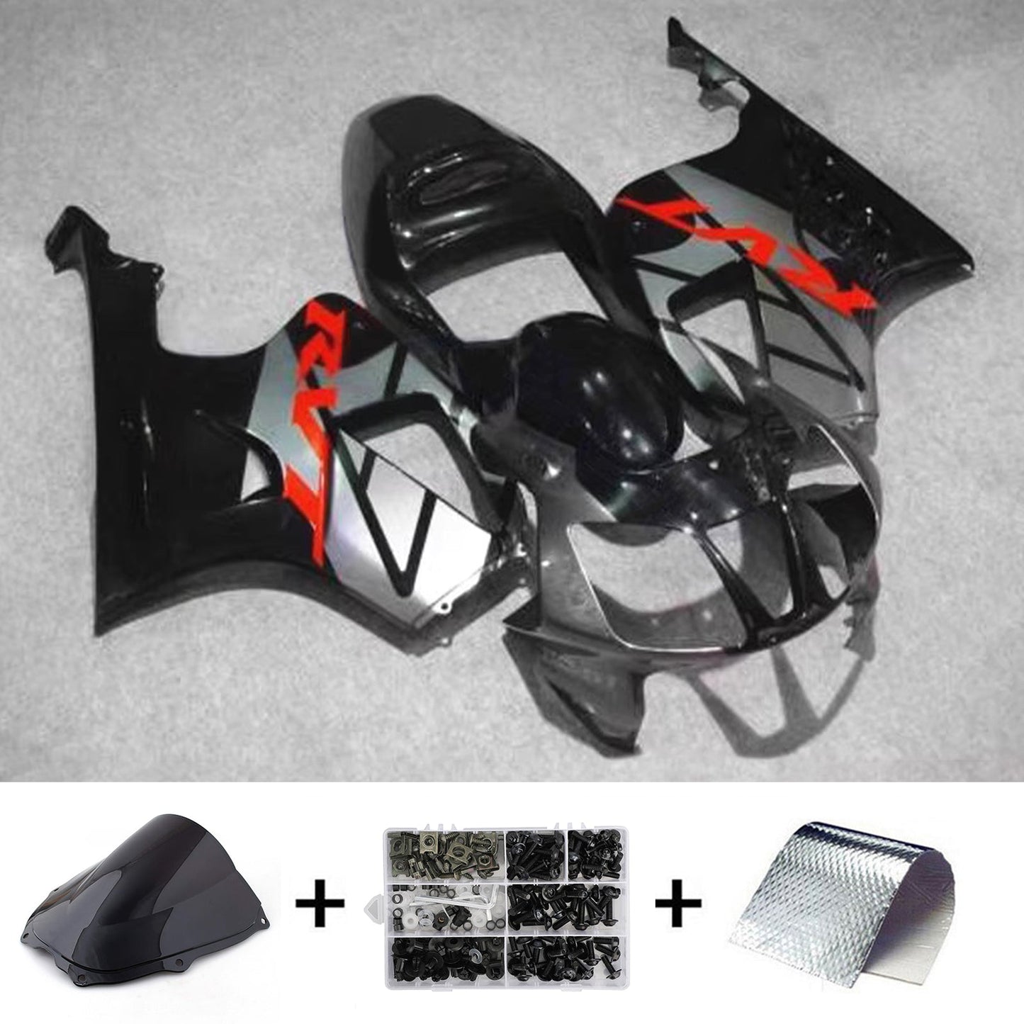 Kit di carene in plastica ABS stampate a iniezione per Honda VTR1000 RC51 2000-2006