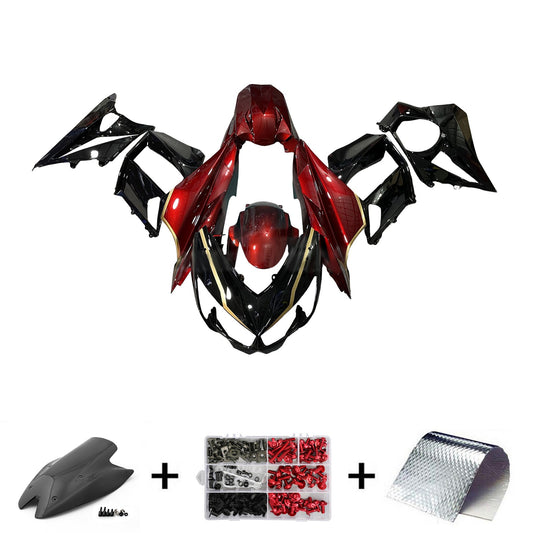 Kit carenatura iniezione in plastica ABS adatto per Kawasaki Z1000 2010-2013