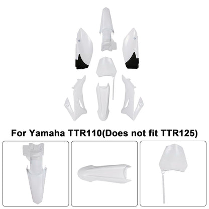 Kit plastiche per carrozzeria Yamaha TTR110 2008-2022 DIRT BIKE, carenatura parafango