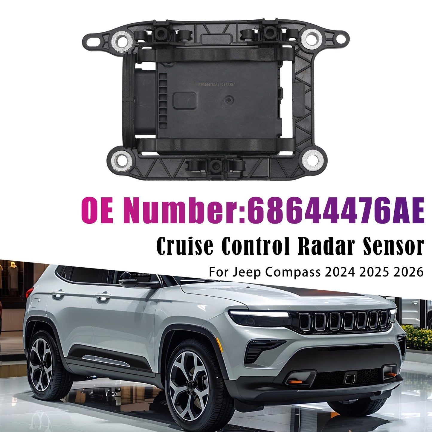 Sensore radar per cruise control Jeep Compass 2024 2025 2026 68644476AE