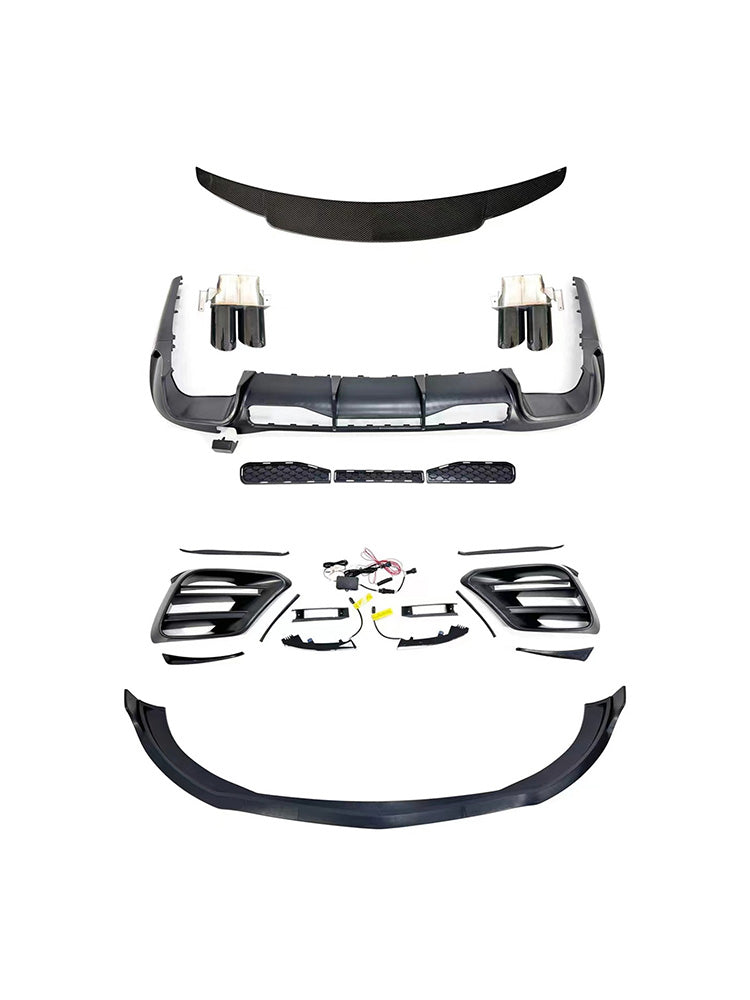 Kit carrozzeria B Style per Mercedes Classe S W223 S450 S500, anni 2021-2023.
