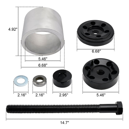 Strumento di installazione boccola per Hendrickson Vantraax Narrow S-24736 TRB5914-T