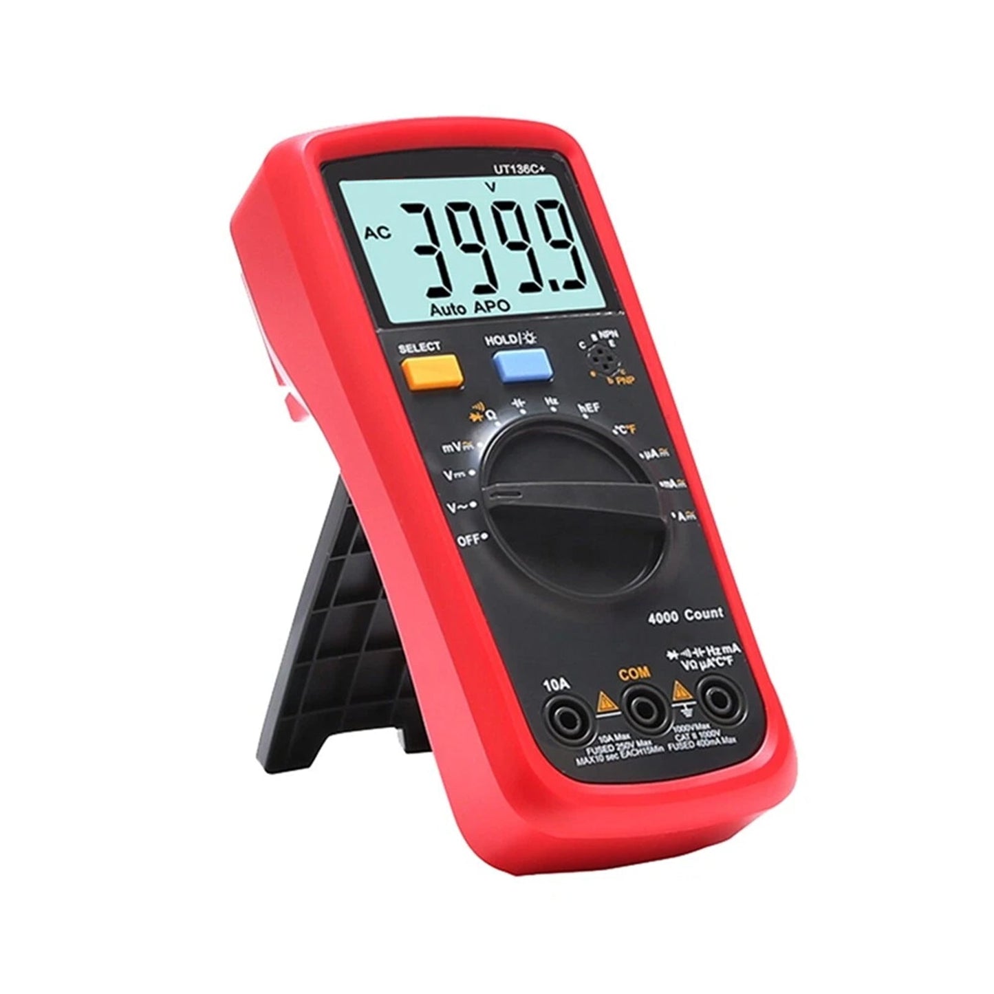 Multimetro digitale UT136C+ Tester Voltmetro CC Amperometro Ohm