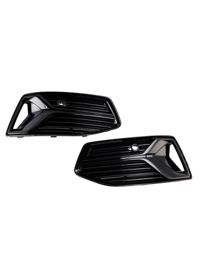 Griglia di copertura fendinebbia paraurti anteriore Audi A6 C8 2019-2023 (2 pezzi)