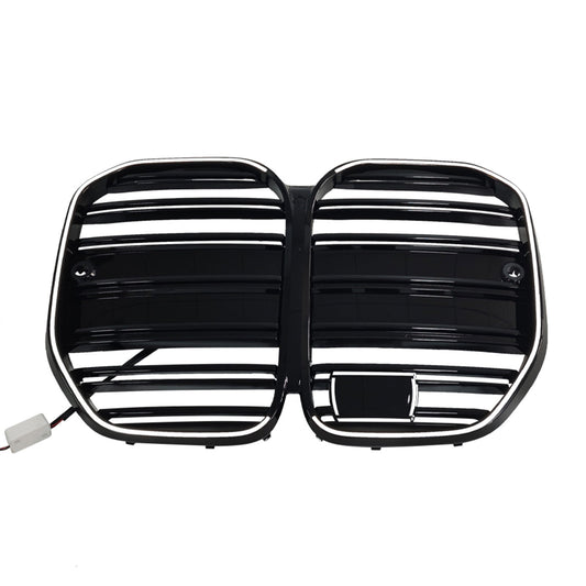 Griglia paraurti anteriore stile M4 per BMW Serie 4 G22 G23 G82 con ACC, compatibile con i modelli 2020-2025.