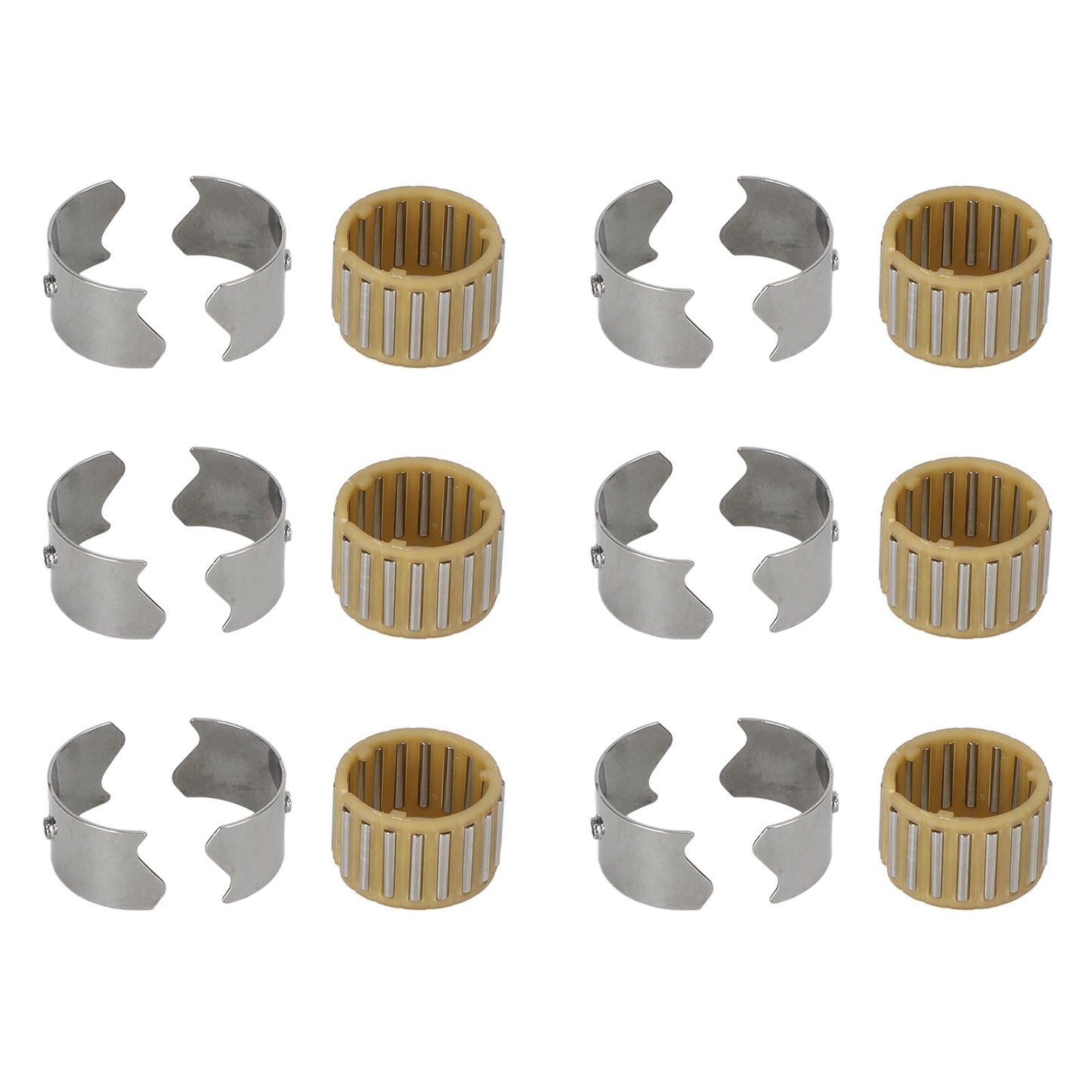 Set di 6 cuscinetti ad aghi per albero eccentrico e albero a camme per BMW 11377615379