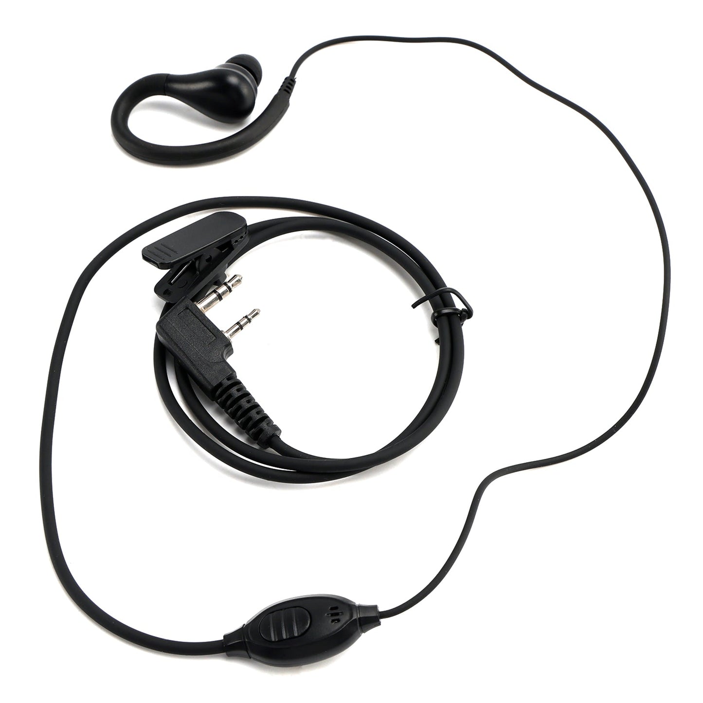 Cuffie con gancio auricolare K-030-626 per TK-240 TK-248 TH-K2A TH-21 RPU499A KG669 PX-777