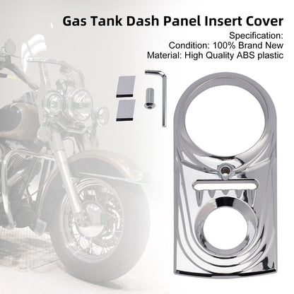 Inserto per pannello cruscotto serbatoio benzina per Softail FLSTC FXST Street Glide