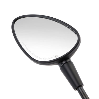 Specchietto M8 Shorty sinistro e destro Nero Per Piaggio Vespa Sprint 50 125 150 Scooter