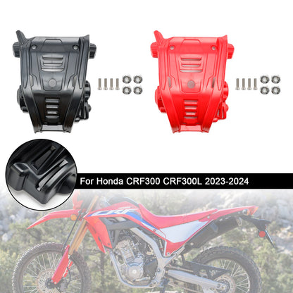Piastra paramotore Honda CRF300 CRF300L 2023-2024 Protezione motore in plastica crepata