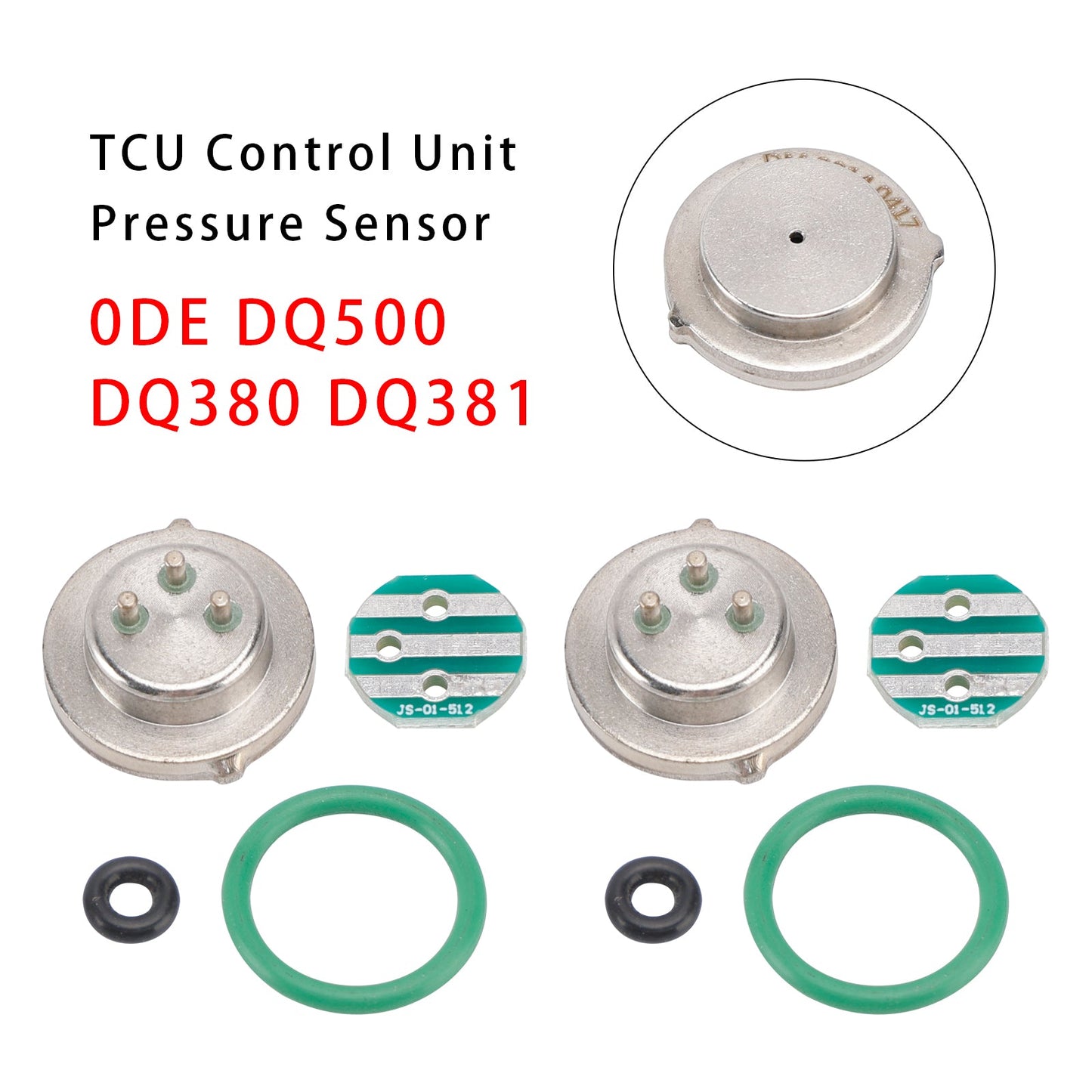 0DE DQ500 DQ380 DQ381 TCU Unità di controllo della trasmissione Sensore di pressione per VW AUDI