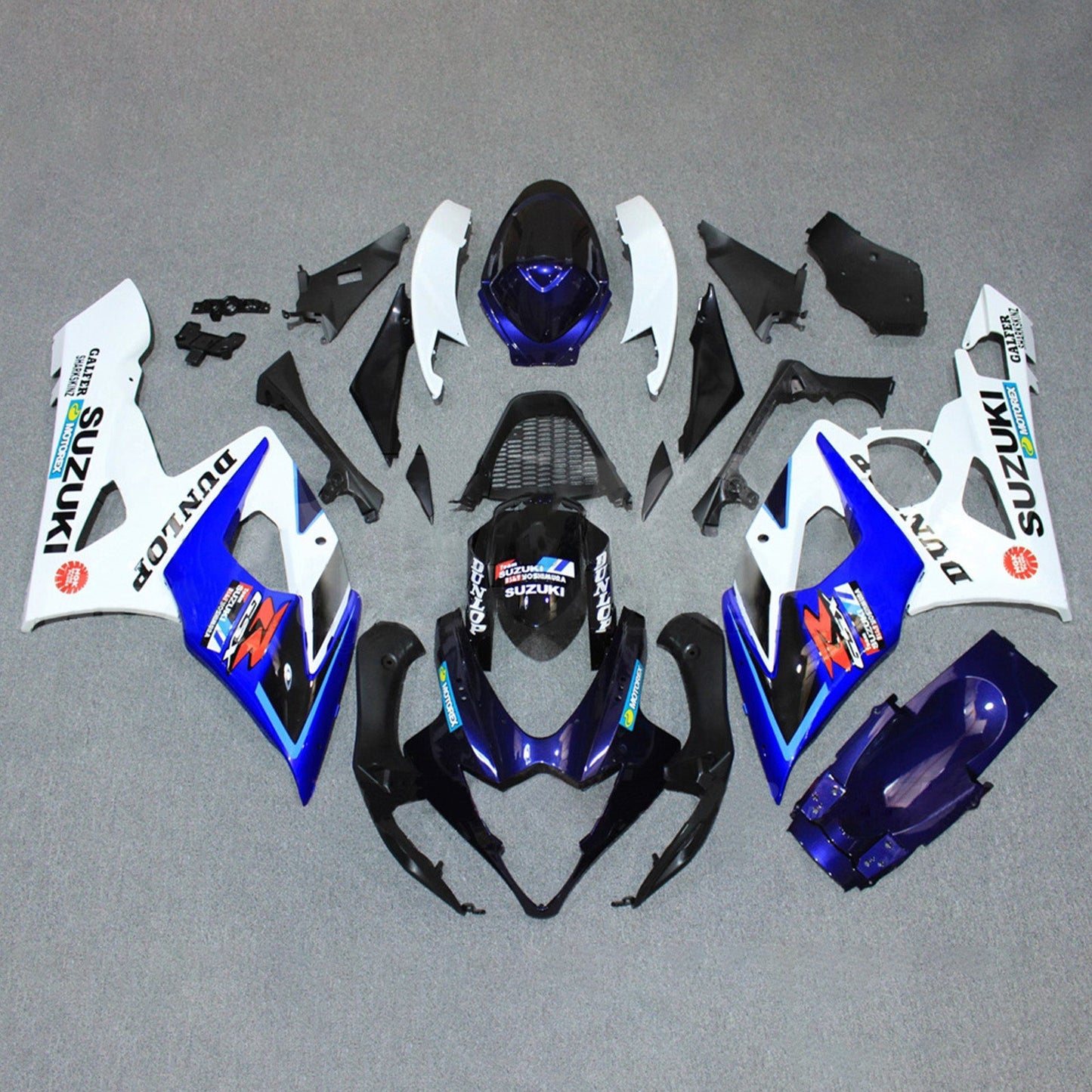 Kit carenatura iniezione plastica ABS per Suzuki GSXR1000 2005-2006 K5